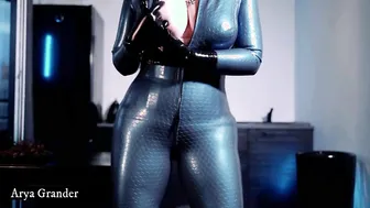 Catsuit porn video – Pvc Pvc Catsuit goddess Film mom long butt Bombshell cunt with mouth