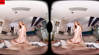 VRB Trans anal fucking with ladyboy Crystal Thayer in POV VR Porn