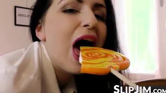 Adorable babe teases before being pounded by UK senior
