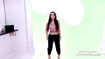 Hot Indian Model sucking big black cock in studio