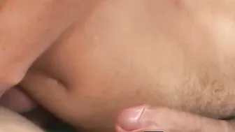 Twink has his cock sucked before fucking his tight ass raw