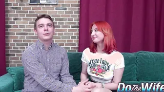 Redhead Teen Wife Emma Korti Has Anal Next to Cuck