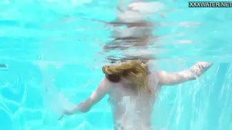 Latvian big tits blonde pornstar Nata Ocean