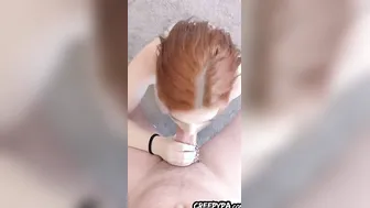 Lustful Redhead