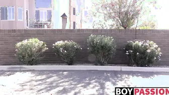 Big dick pokemon fan Kyle Rhodes jacks it off the hard way