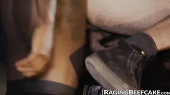 Powerless hunk drew sebastian gang banged by police outdoor