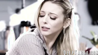 Big dick stud deepthroated by beautiful Lily