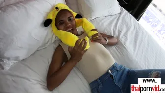 Amateur Thai teen Cherry wants more fun