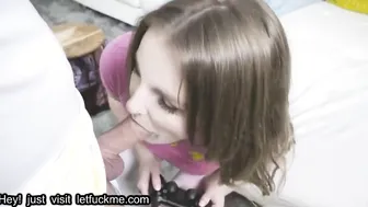 Hot Step porn video – Cumshot stepbrother fucks his stepsister with big tits