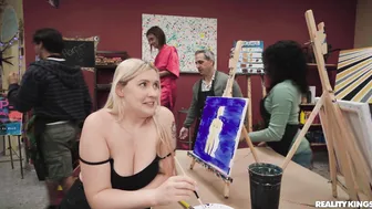 Getting College Ass In Art Class