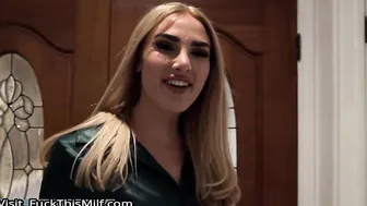 Smoking Hot Blonde Real Estate Agent Kenzie Anne Makes Sex Video