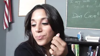 Studying Hard - Sex Ed Lesson With Hot Teacher And Student