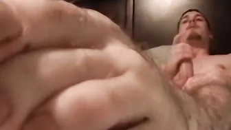 Amateur twink Blaze receives a blowjob while solo plays