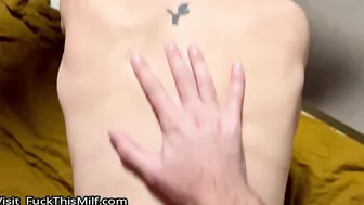 Husband and friend take turns fucking and filling up wife’s pussy _ Sloppy seconds cr 2