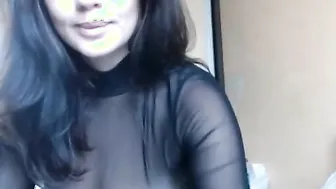 Naughty Secretary gets naked for you
