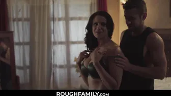 Spying by The Door inside Milfs Room - RoughFamily.com