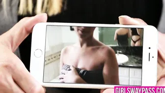 Sluts SamanthaAshley and Sarah enjoy in hot lesbian threesome