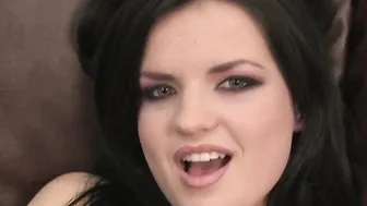 Cute young brunnette