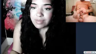 Teen Latina with nice titsl and shaved cunt
