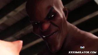 XXX Basement Mature Black Cock 3D HENTAI