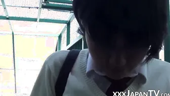 Japanese college girl's Hidden Vibrating Adventure - Sex Ed Lesson Gone Wild