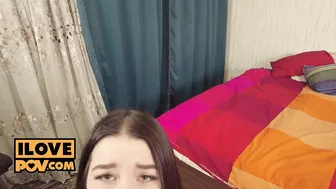POV - Banging your slutty stepsister Jolie Butt
