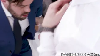 Dick Hungry Cole Connor wont stop sucking James Fox big cock