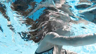 Teen girl from Hungary Zazie enjoys public nudity