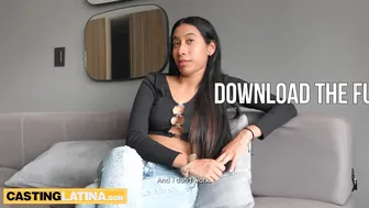 Colombian latina amateur got the job