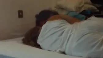 Blonde Italian Wife Sucking Her Husbands Cock After Work