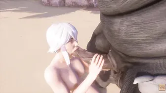 Wild Life / Aoi with Big Furry