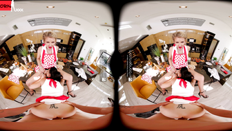 VR Bangers The Cocking Show threesome with Texas Patti Lexi Stone in VR Porn