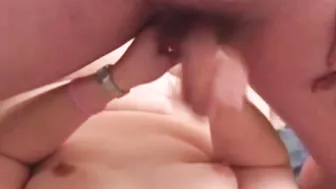 Hand Job Teasing Amateur BBW Makes His Dick Harder