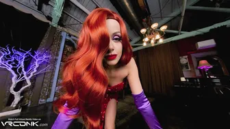 VR Conk POV cosplay porn with Jessica Rabbit in HD Porn
