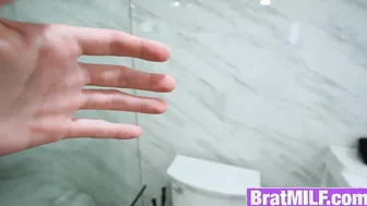 Bratty persistent big ass MILF stepmom
