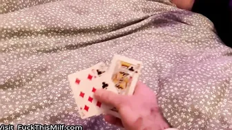 Gambling Nymphomaniac Neighbor Lost Ass at Cards