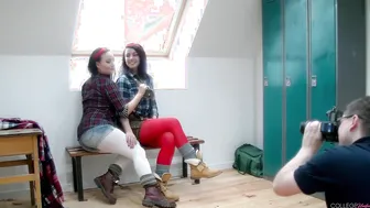 BFFs Bryoni-Kate  Carla Brown Pose Together In The Sexiest Possible Way