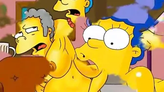 Marge Simpson cheating wife movie