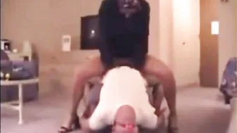 Femdom mom Stacey makes my tied cock explode