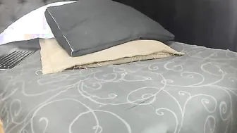 Petite Babe dildoing her tight ass with dildo