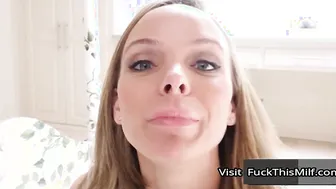 Blonde Stepmom Surprises Her Stepson With Sexy Lingerie While Her Husband Is Out Of T 9