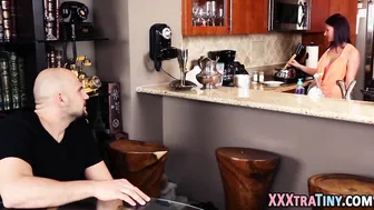 Skinny teens gets pounded
