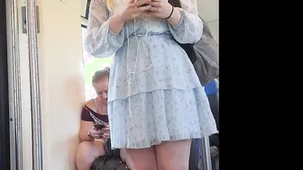 Voyeur upskirt booty