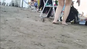 Deliciosa Milf pretty nalgona en bikini azul