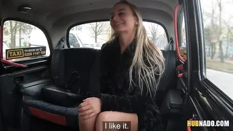Victoria Innocent gets sensual on the back seat of that