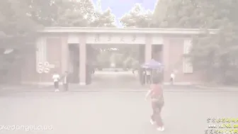 上海之旅 復旦大學 全裸園林階梯