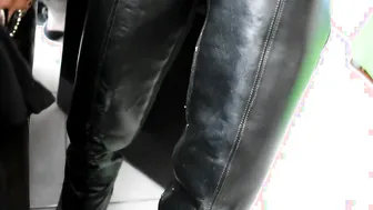PREVIEW Gf with Huge Nails and Leather Boots Hand Job Orgasm Denial