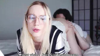 college girl's Naughtiest Secret - Teacher Bends Over Desk For A Hardcore Fuck