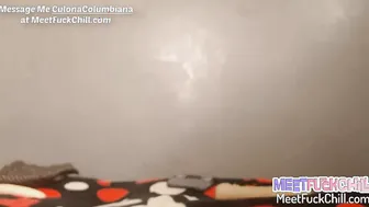 Bubble Butt Latina Makes Pussy Squirt
