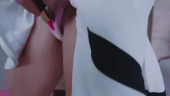 HE CUMS 3 TIMES inside STEP SISTER WET SQUIRTING PUSSY HOENY PLAY BOX 8